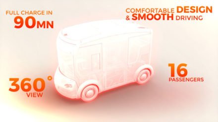 Transdev And Lohr: I-Cristal, An Electric Shared And Autonomous Shuttle