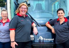 Drivers from all-female tram school