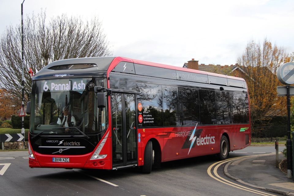 Harrogate electric buses