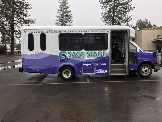 Sage Stage vehicle