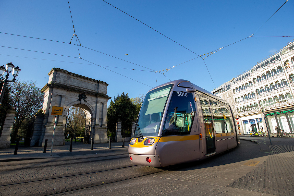 Luas' Tram in Dublin