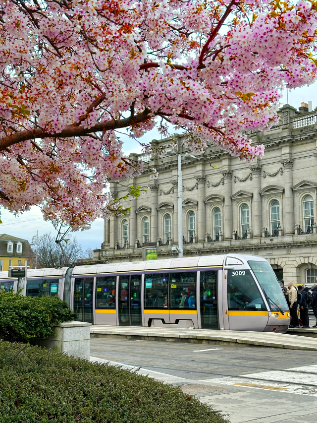 LUAS TRAM IN DUBLIN