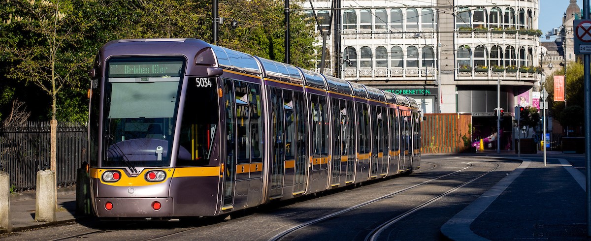 Luas Tram in Dublin for Transdev Dublin Light Rail