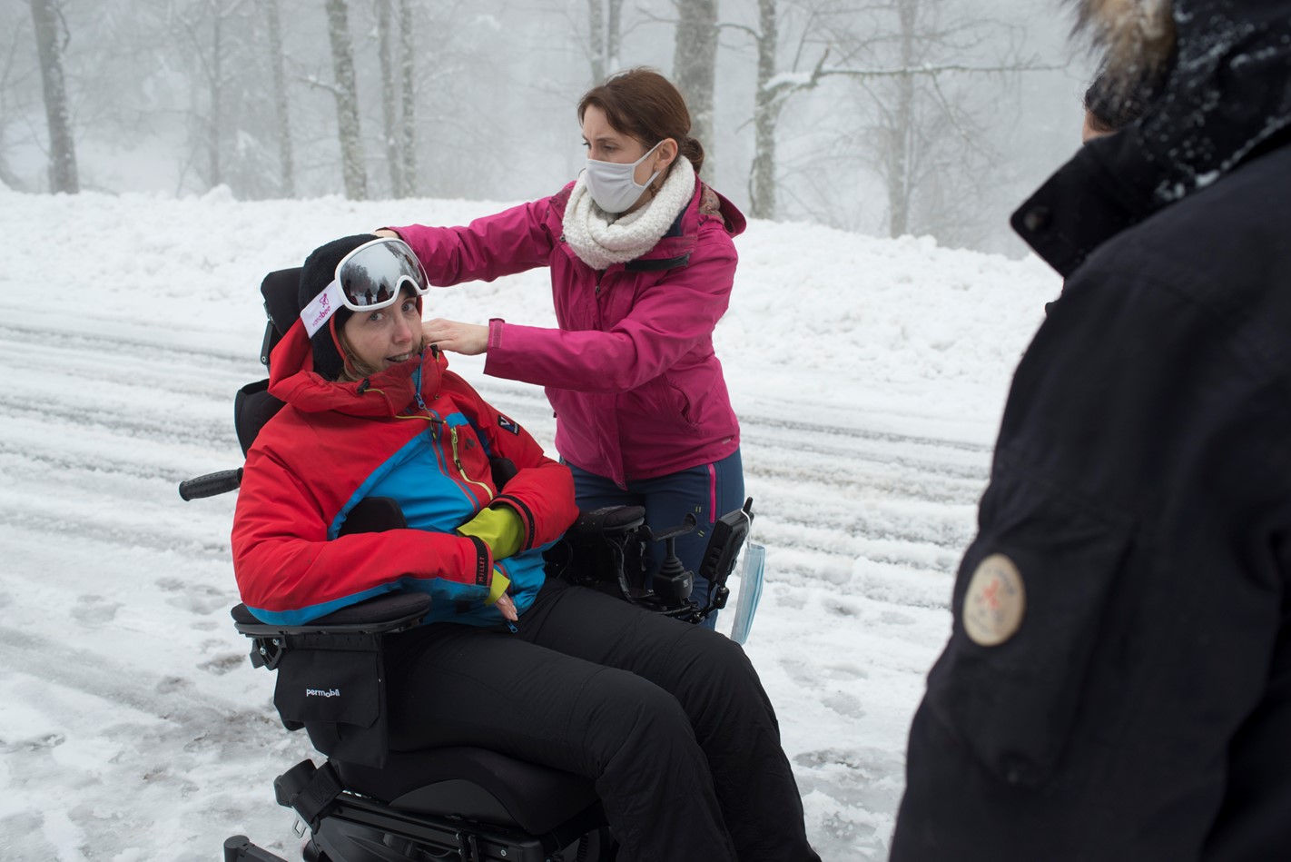 Projet Fondation Transdev se reconstruire au-delà du handicap à la neige