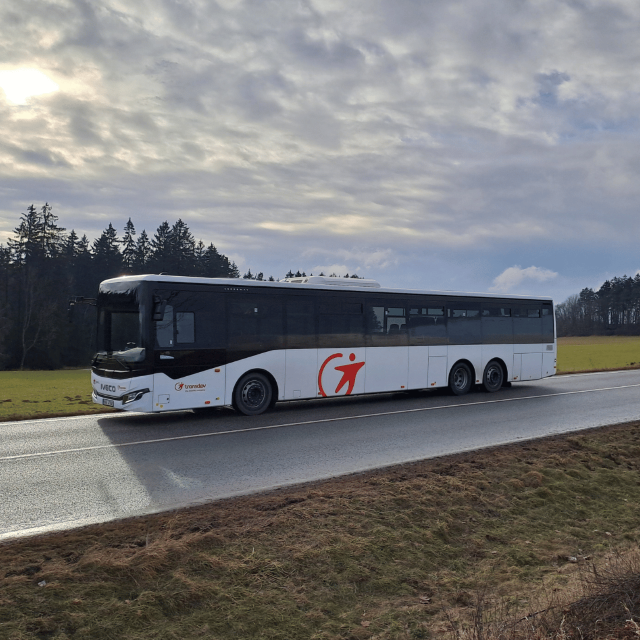 Bus grande capacité à Trutnov en République Tchèque