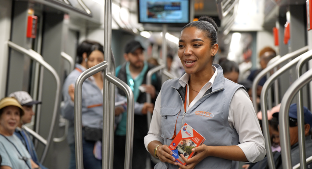 Transdev Ecuador Staff in QUITO metro